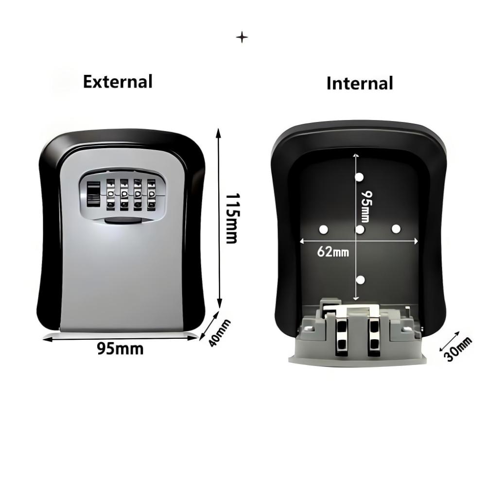 Home Security Group - Wall Mount Key Lock Box 4