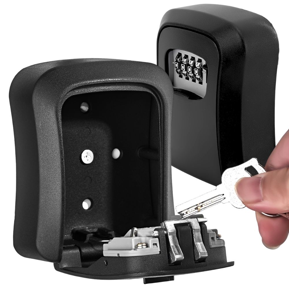 Safe Box Digital - 1/2/4pcs Wall Hanging 4-Digit Combination Key