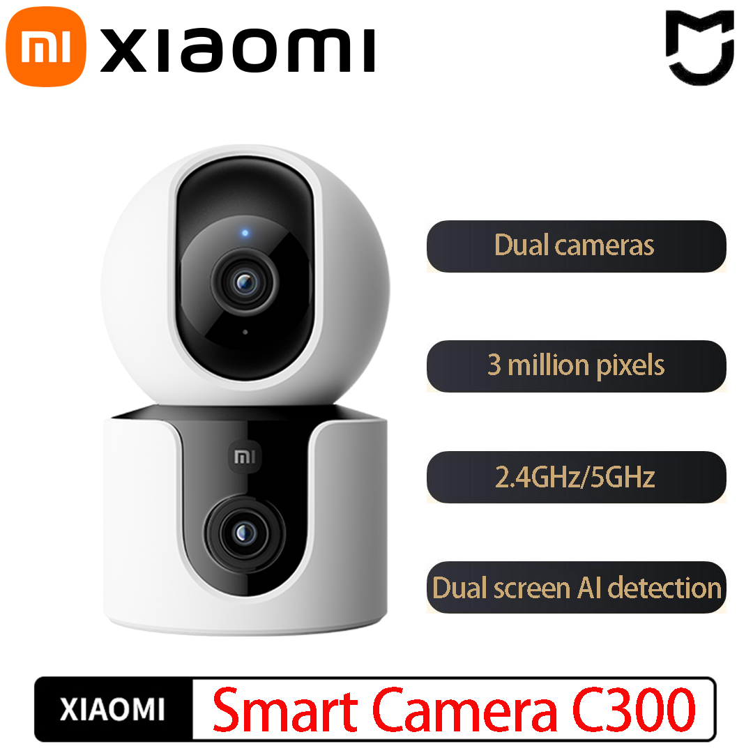 Home Security Camera 360 Xiaomi - Xiaomi C300 Smart Camera Dual Lens