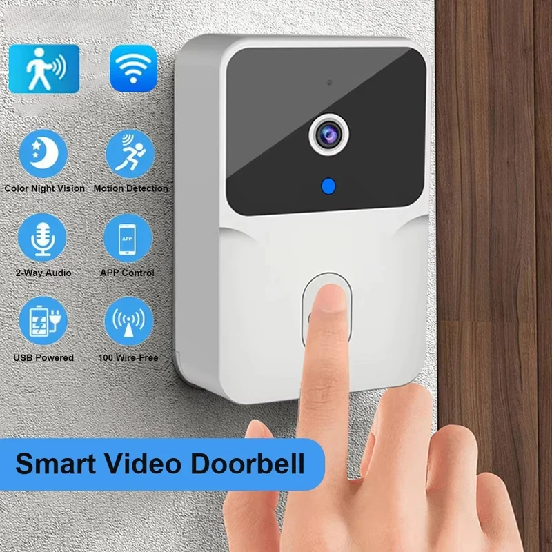 Home Security And Camera Systems - Smart Home WiFi Video Doorbell Wireless
