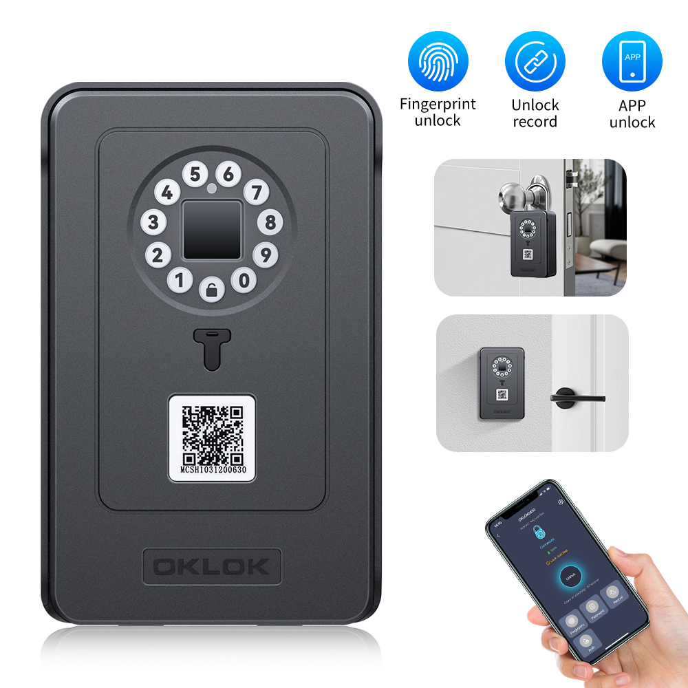 Safe Box Digital - Bluetooth Key Box With Code Lock