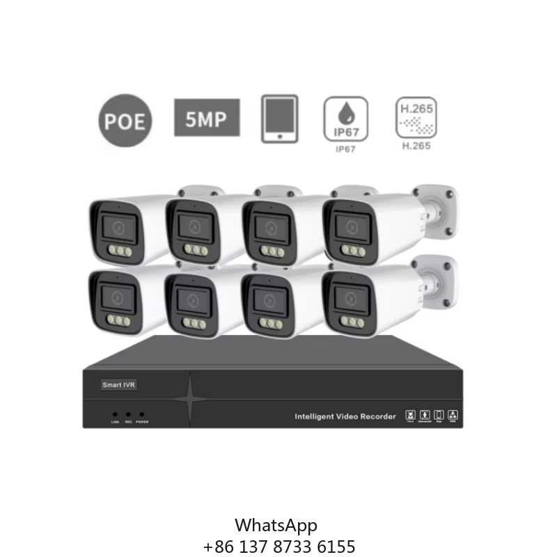 Home Security And Camera Systems - 5MP 4CH 8CH Home Cctv Security