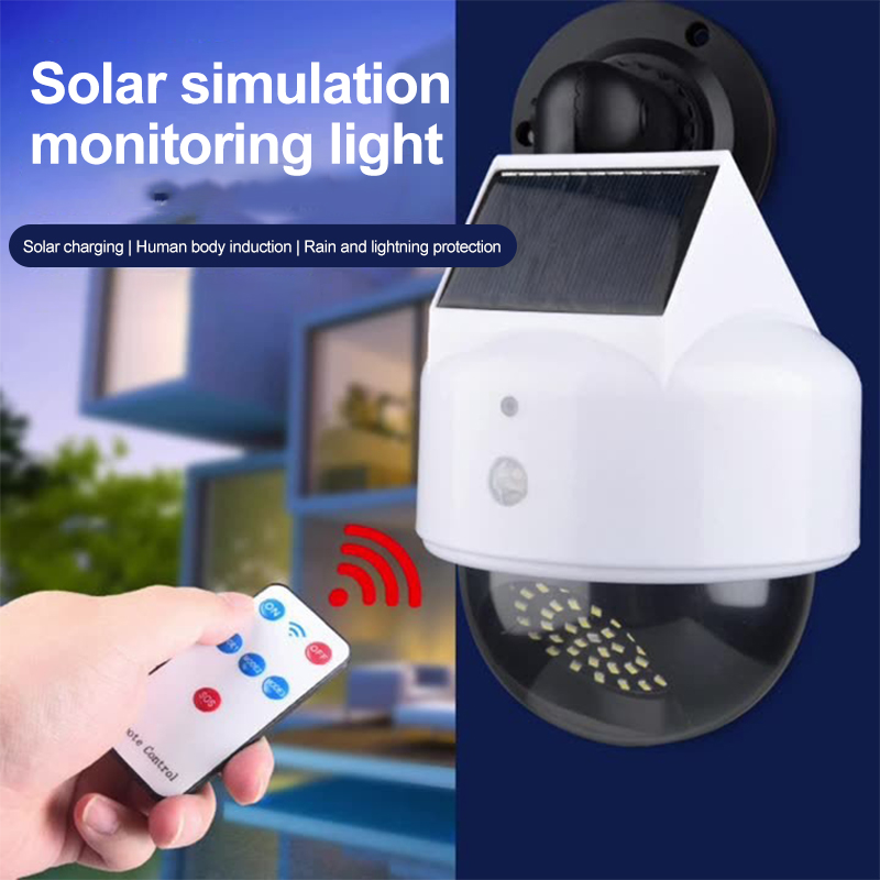 Solar Security Light - Solar Simulation Camera Motion Sensor Virtual
