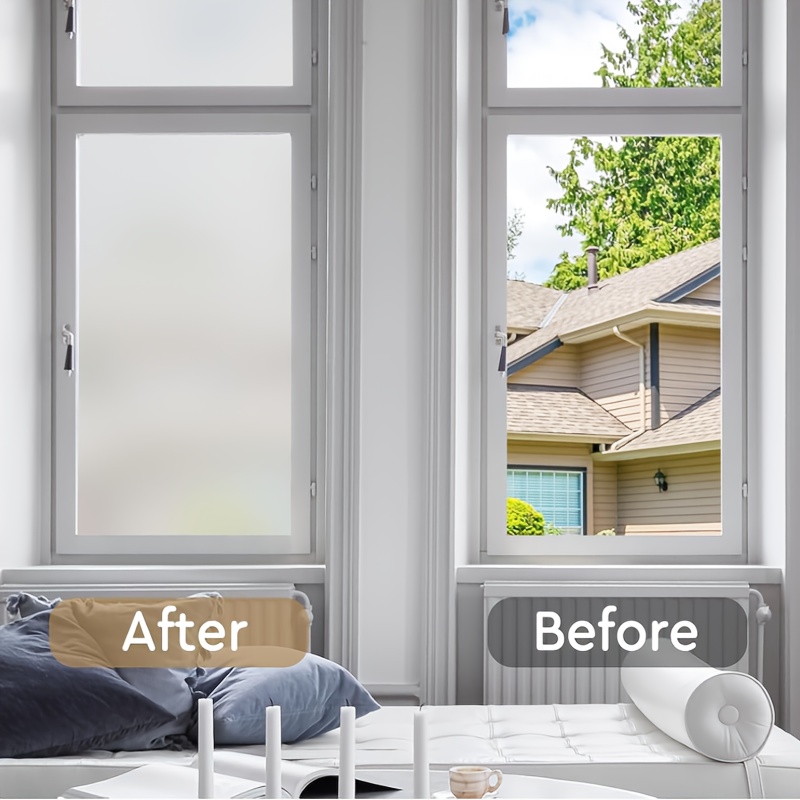 Matte Frosted Privacy Window F - Home Security For Windows 评论和价格