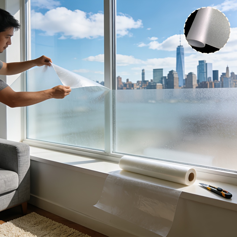 Matte Frosted Privacy Window F - Home Security For Windows 评论和价格