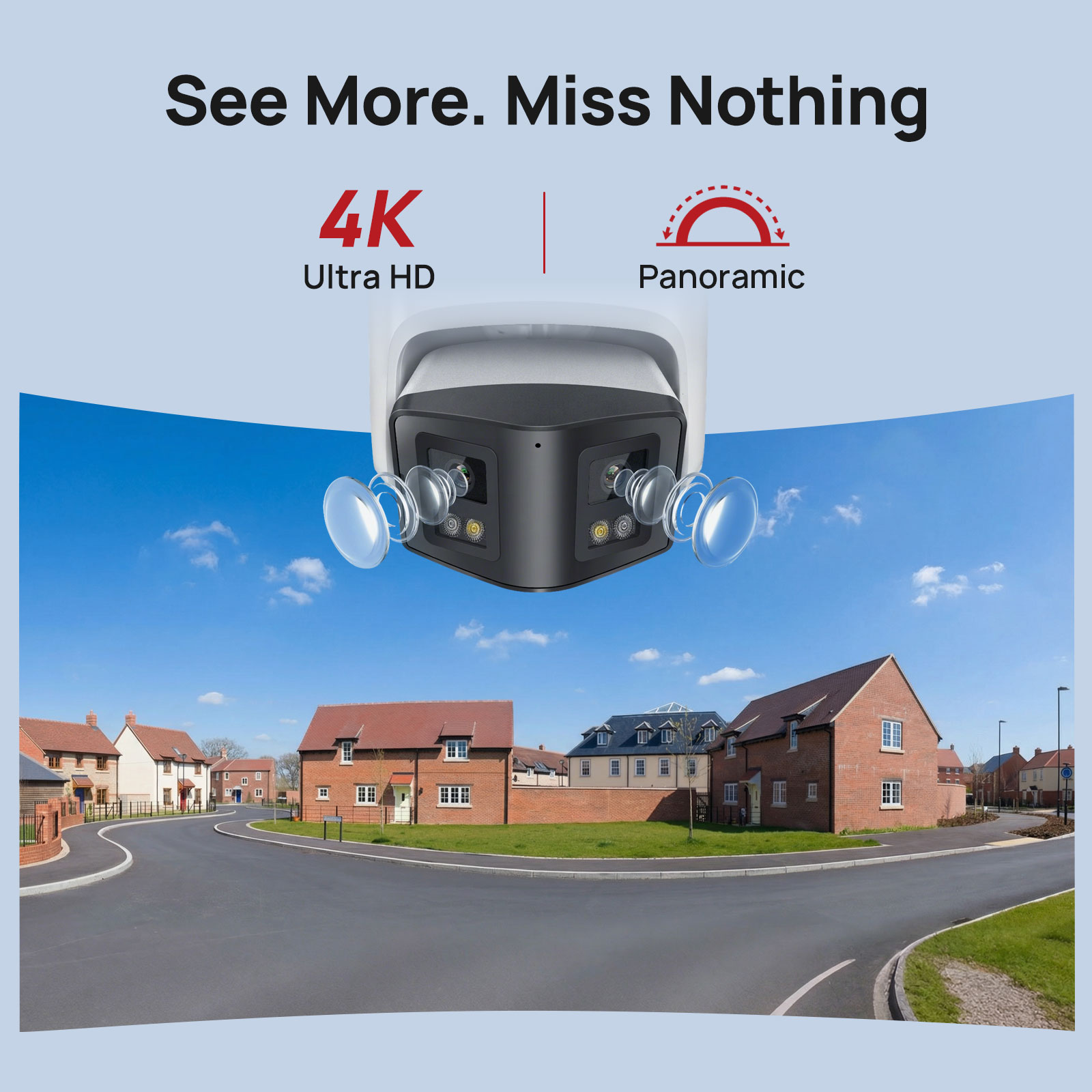 Vikylin Panoramic 4/8MP Dual L - Home Security System Hikvision 评论和价格