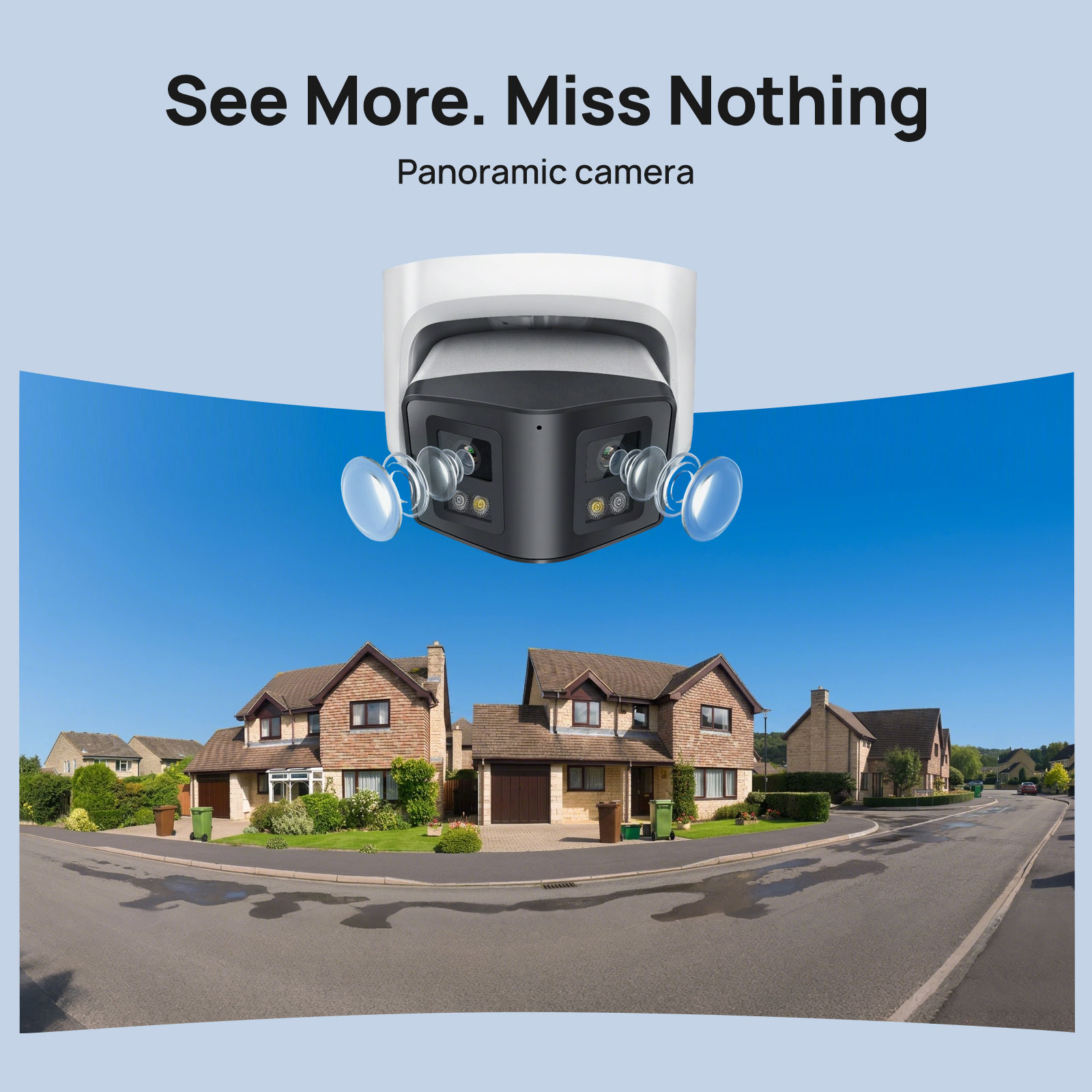 Vikylin Panoramic 4/8MP Dual L - Home Security System Hikvision 评论和价格