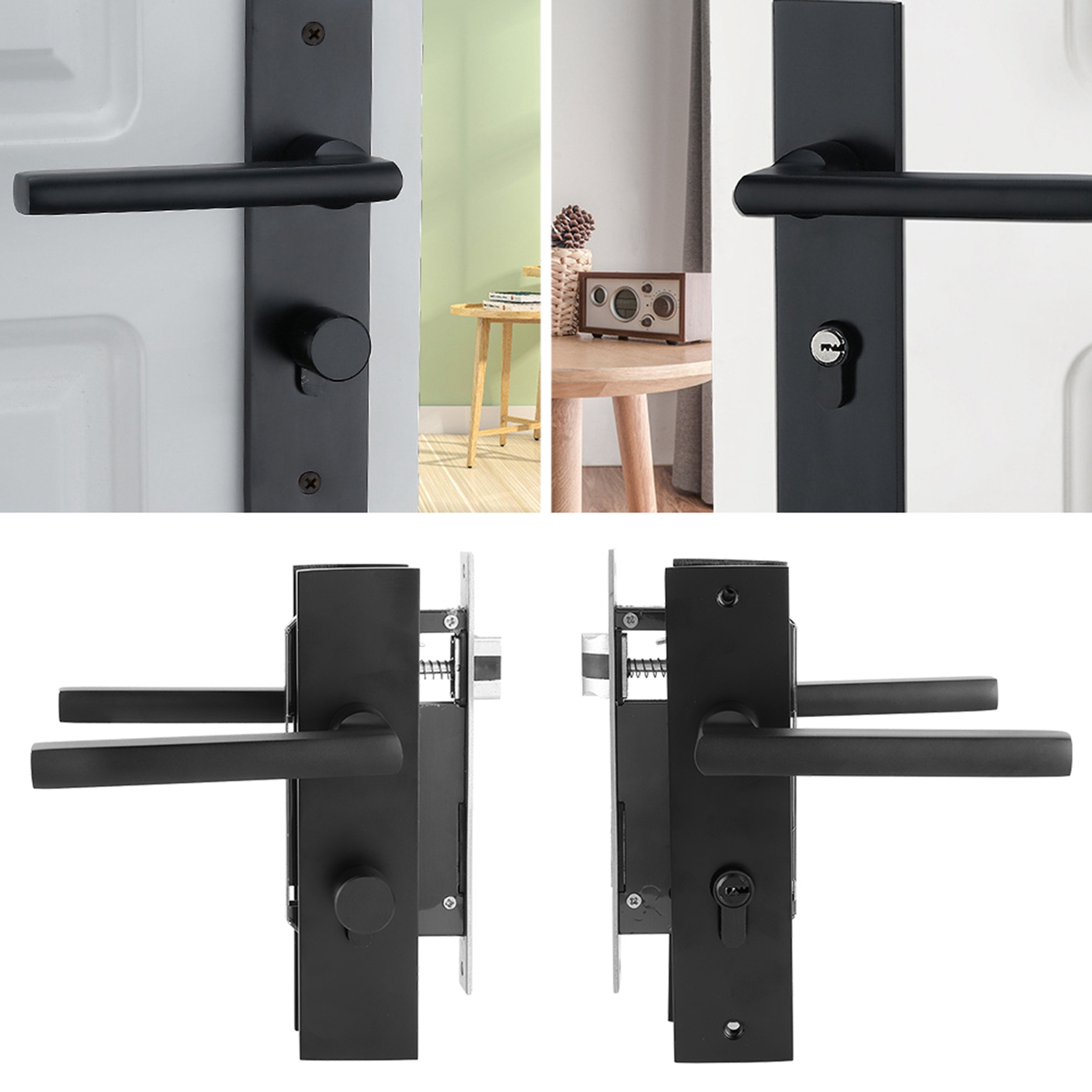 Space Aluminum Bedroom Door Lo - Home Security Essential 评论和价格