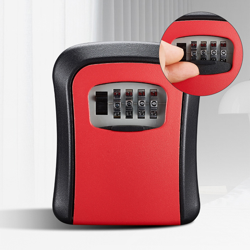 Wall Mount Key Lock Box 4 Digi - Home Security Group 评论和价格
