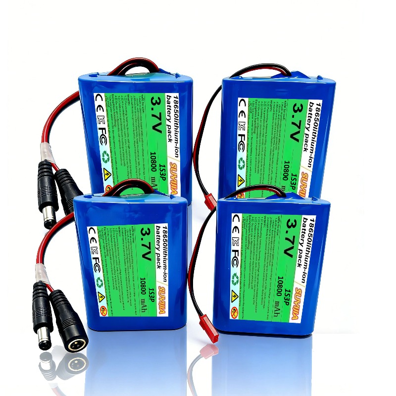 3.7V 10800mAh 1S3P 18650 Brand - Home Security Robots 评论和价格
