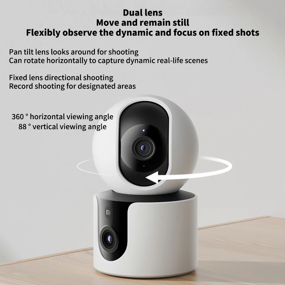 Xiaomi C300 Smart Camera Dual  - Home Security Camera 360 Xiaomi 评论和价格
