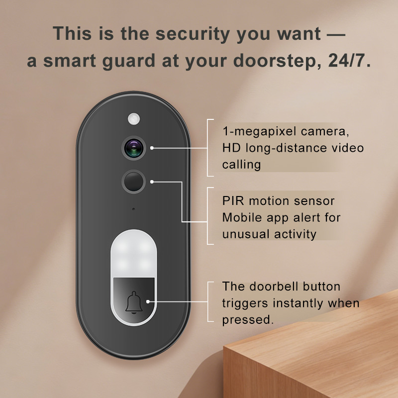 Tuya 1080P HD Wireless WiFi Vi - Home Security For Apartments 评论和价格