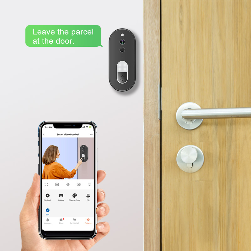 Tuya 1080P HD Wireless WiFi Vi - Home Security For Apartments 评论和价格