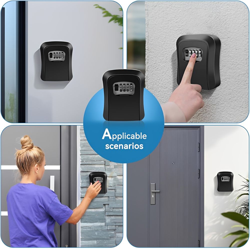 1/2/4pcs Wall Hanging 4-Digit  - Safe Box Digital 评论和价格