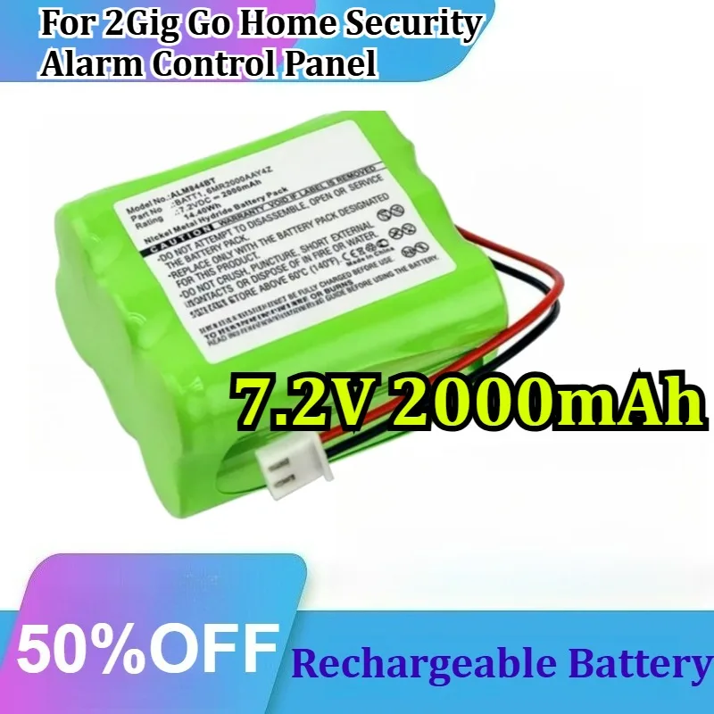 for 2Gig Go Home Security Alar - Home Security Battery Replacement 评论和价格