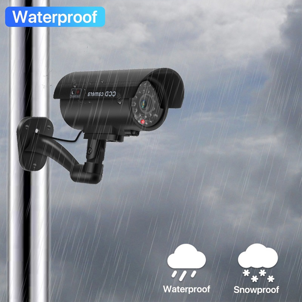 Solar Panel Dummy Surveillance - Solar Security Light 评论和价格