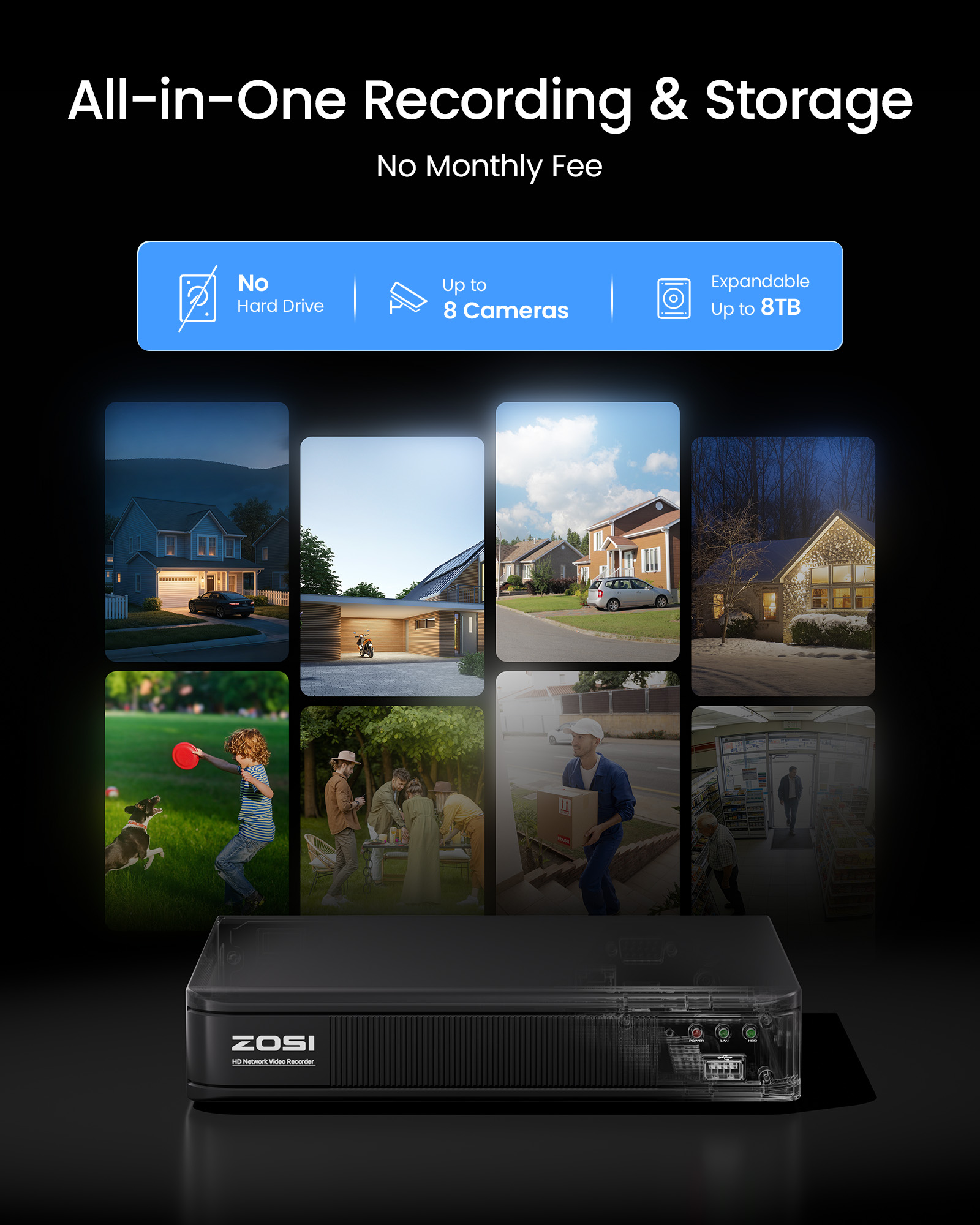ZOSI 3K Lite Wired CCTV Securi - Home Security And Camera Systems 评论和价格