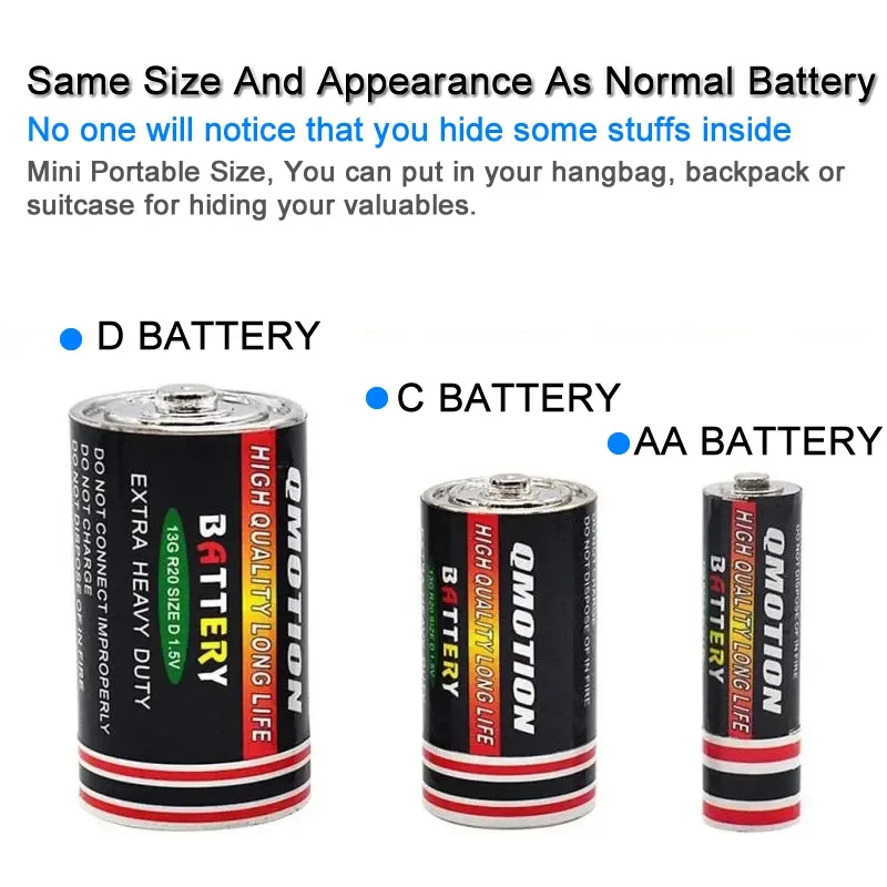 Portable Dry Cell Battery Hidd - Safe Box Digital 评论和价格
