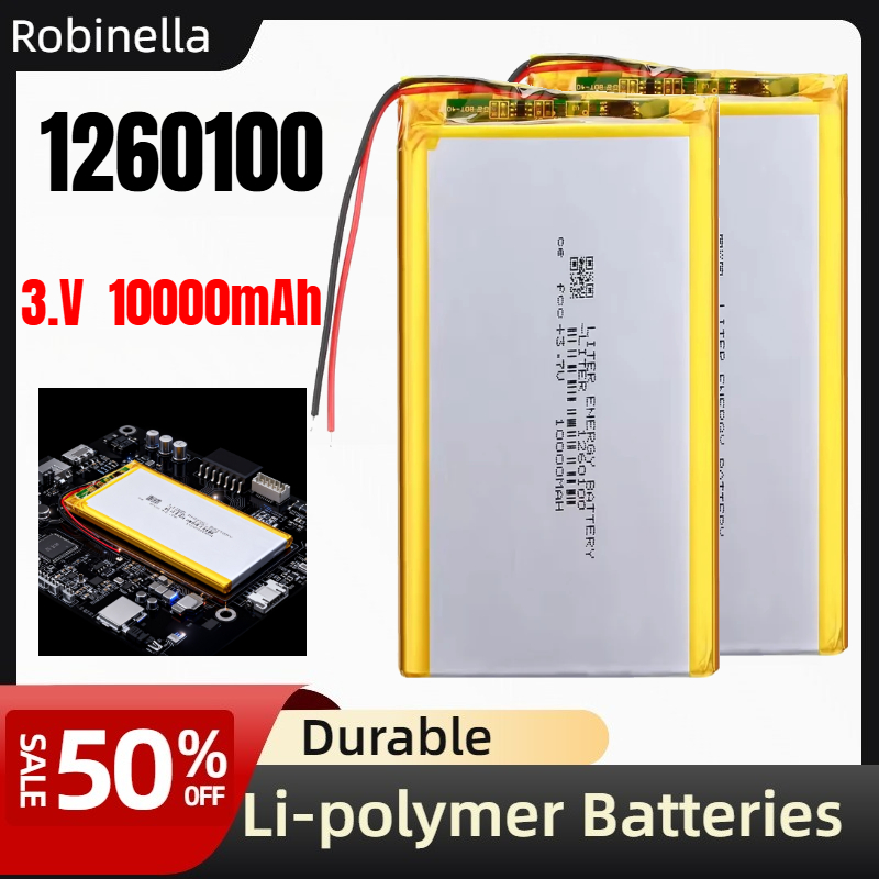 260100 3.7V 10000mAh Li-Polyme - Home Security Robots 评论和价格