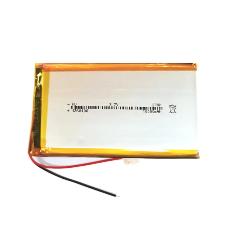 260100 3.7V 10000mAh Li-Polyme - Home Security Robots 评论和价格