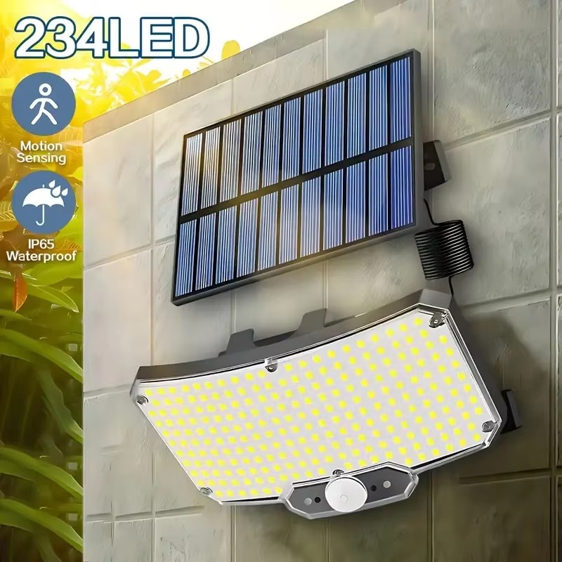 234LED Solar Outdoor Lights Mo - Solar Security Light 评论和价格