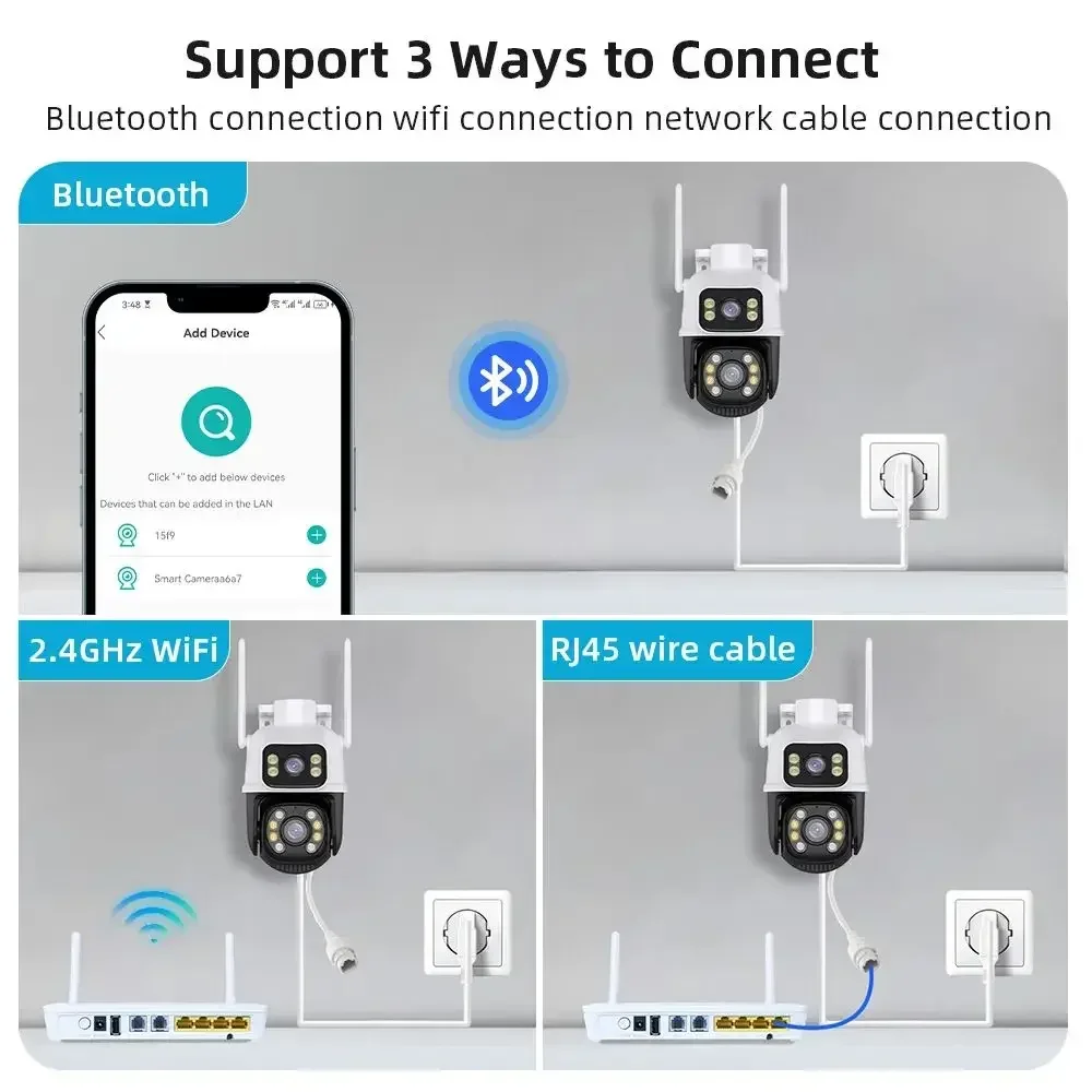 Icsee Xmeye 6MP 8CH Wireless H - Home Security And Camera Systems 评论和价格