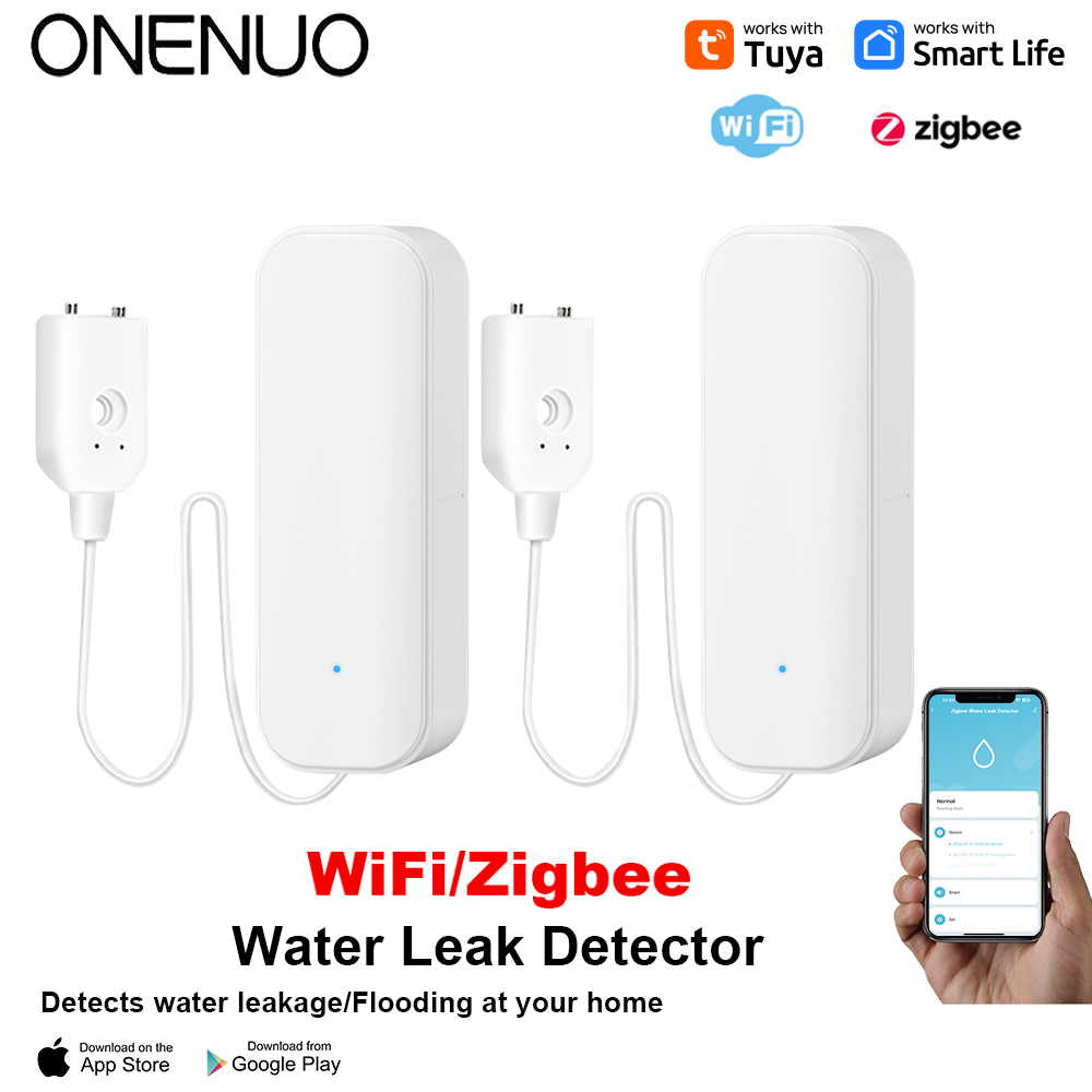 WiFi/Zigbee Water Sensor Tuya  - Sim Gsm Alarm 评论和价格