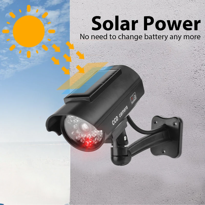 Solar Powered Dummy Security C - Solar Security Light 评论和价格