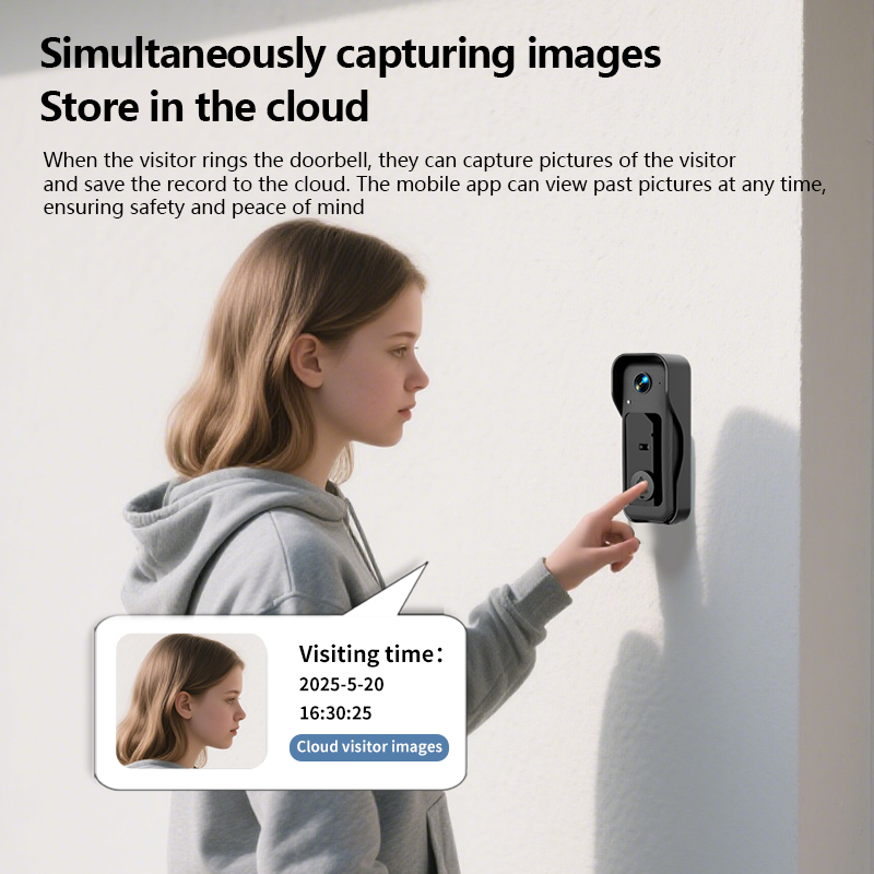 Smart Video Doorbell Camera, W - Home Security For Apartments 评论和价格