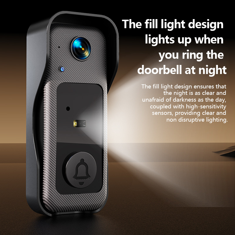Smart Video Doorbell Camera, W - Home Security For Apartments 评论和价格