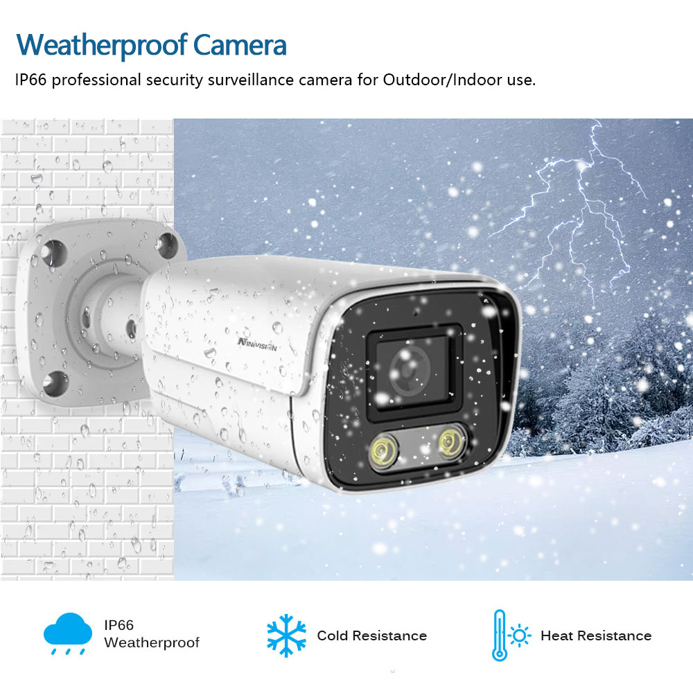 10CH 8MP HD Video Surveillance - Home Security Outdoor Camera System 评论和价格