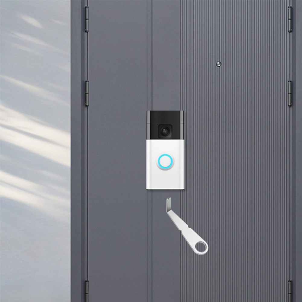 Silver Video Doorbell Key For  - Home Security Essential 评论和价格