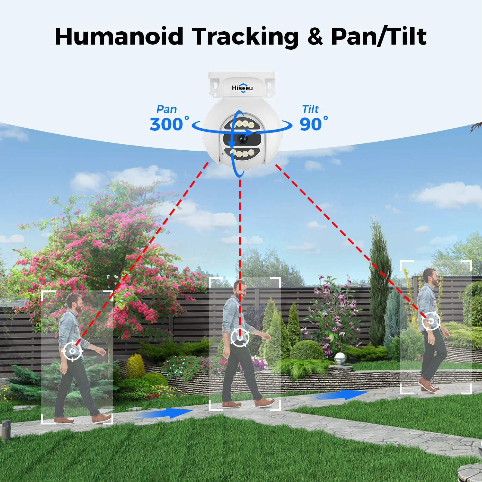 Hiseeu Automatic Tracking 5mp  - Home Security And Camera Systems 评论和价格