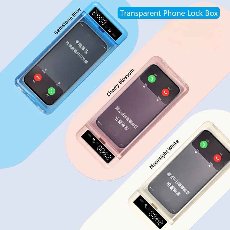 Smart Phone Lock Box with LCD  - Safe Box Digital 评论和价格