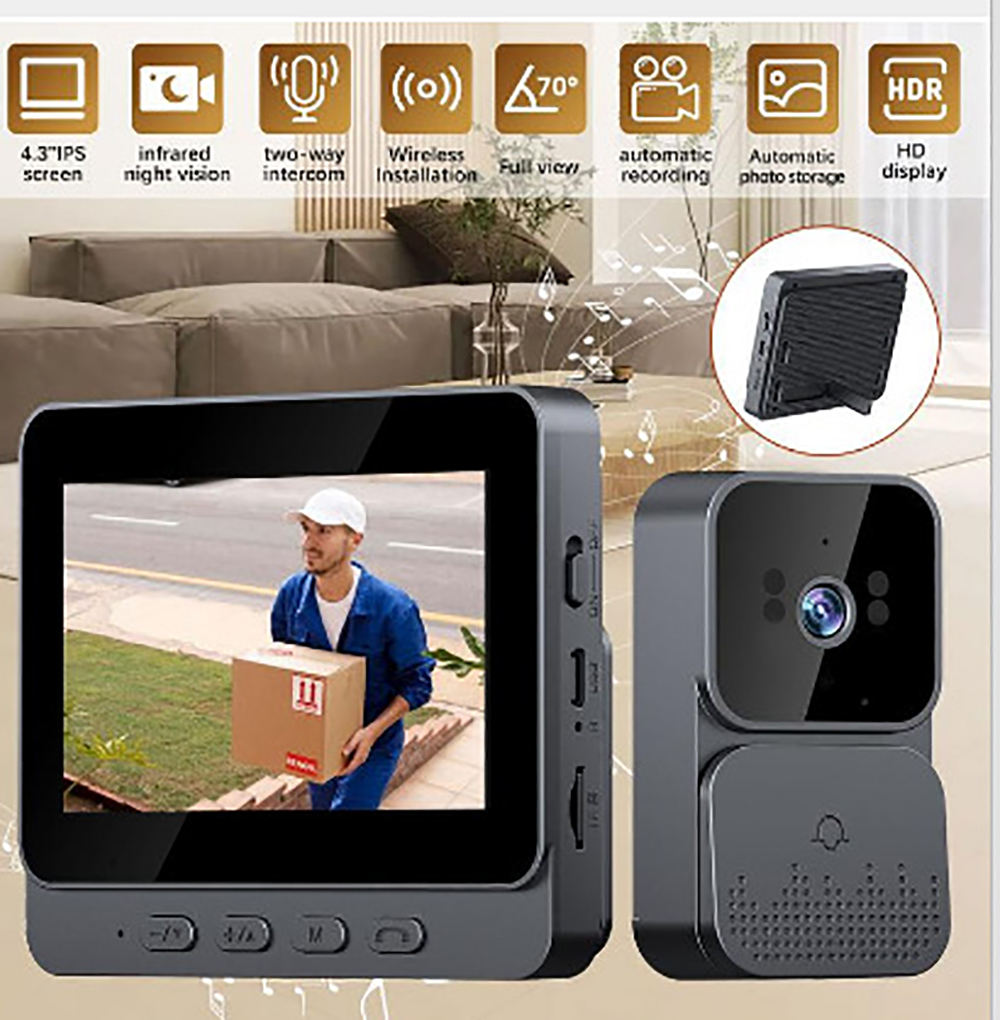  Doorbell Camera 4G Video Int - Home Security For Apartments 评论和价格