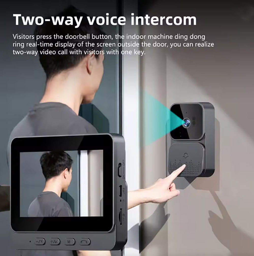  Doorbell Camera 4G Video Int - Home Security For Apartments 评论和价格