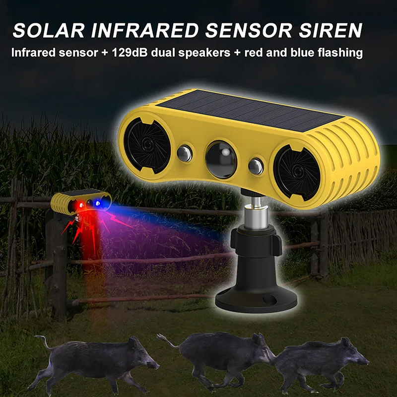 Solar Motion Sensor Alarm LED  - Solar Security Light 评论和价格