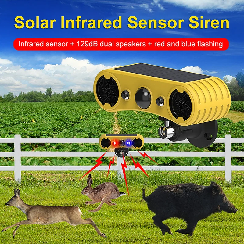 Solar Motion Sensor Alarm LED  - Solar Security Light 评论和价格