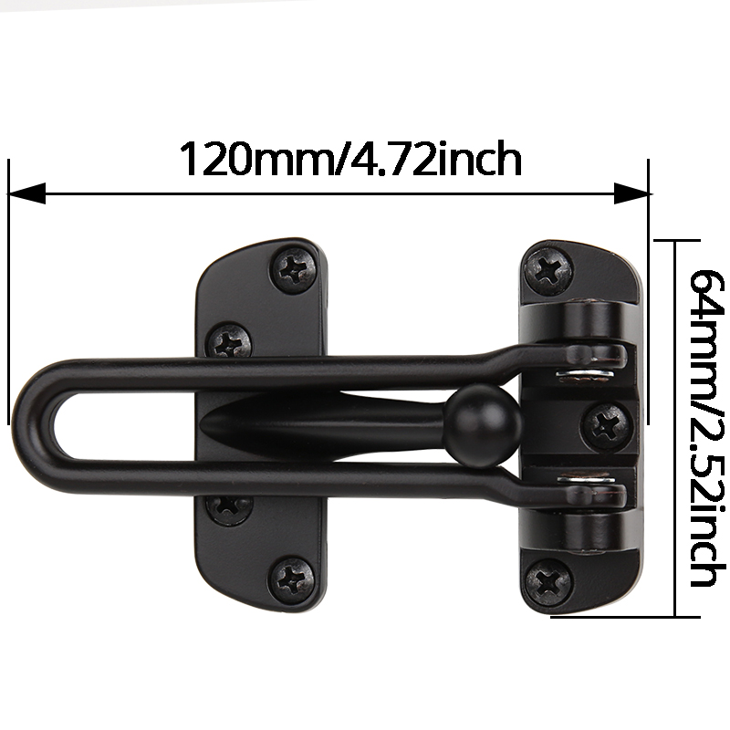 1pc Door Latch Lock Heavy Duty - Home Security For Apartments 评论和价格