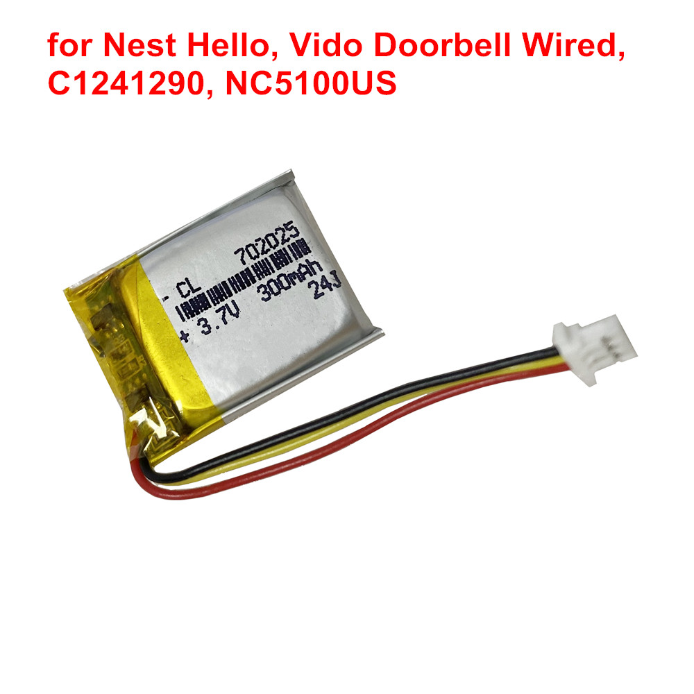 3.7V 300mAh Replacement Home S - Home Security Battery Replacement 评论和价格