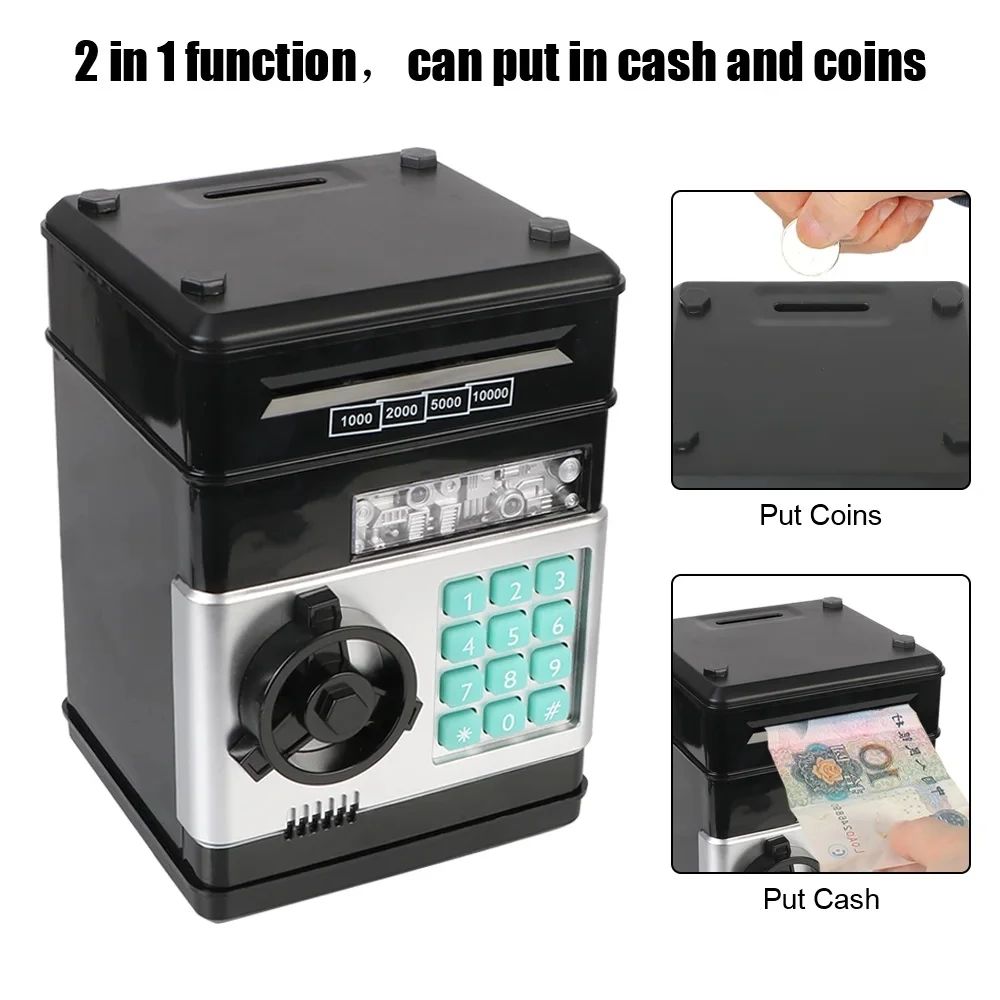 Electronic Piggy Bank ATM Pass - Safe Box Digital 评论和价格