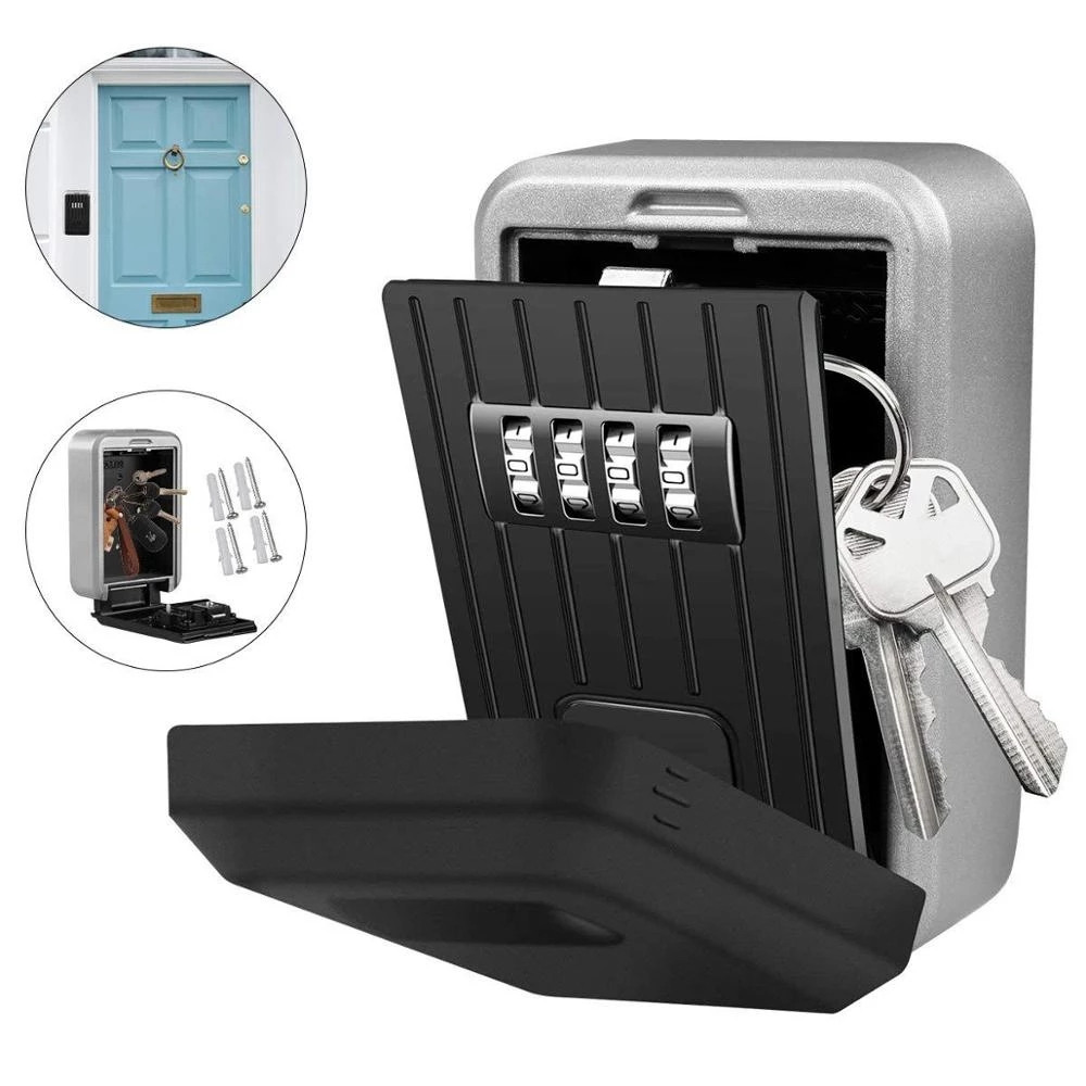 Wall Mounted Key Safe Box Mini - Safe Box Digital 评论和价格
