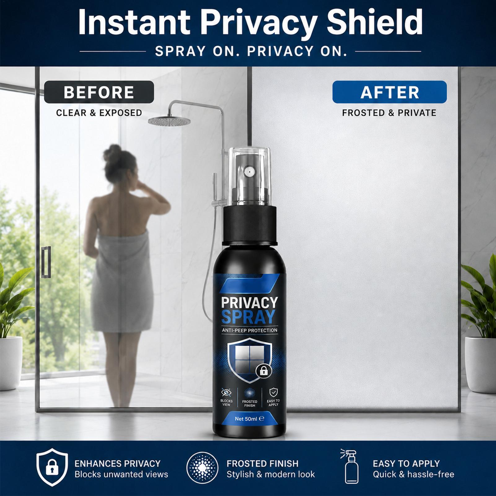 50ml Glass Frosting Spray Priv - Home Security For Windows 评论和价格