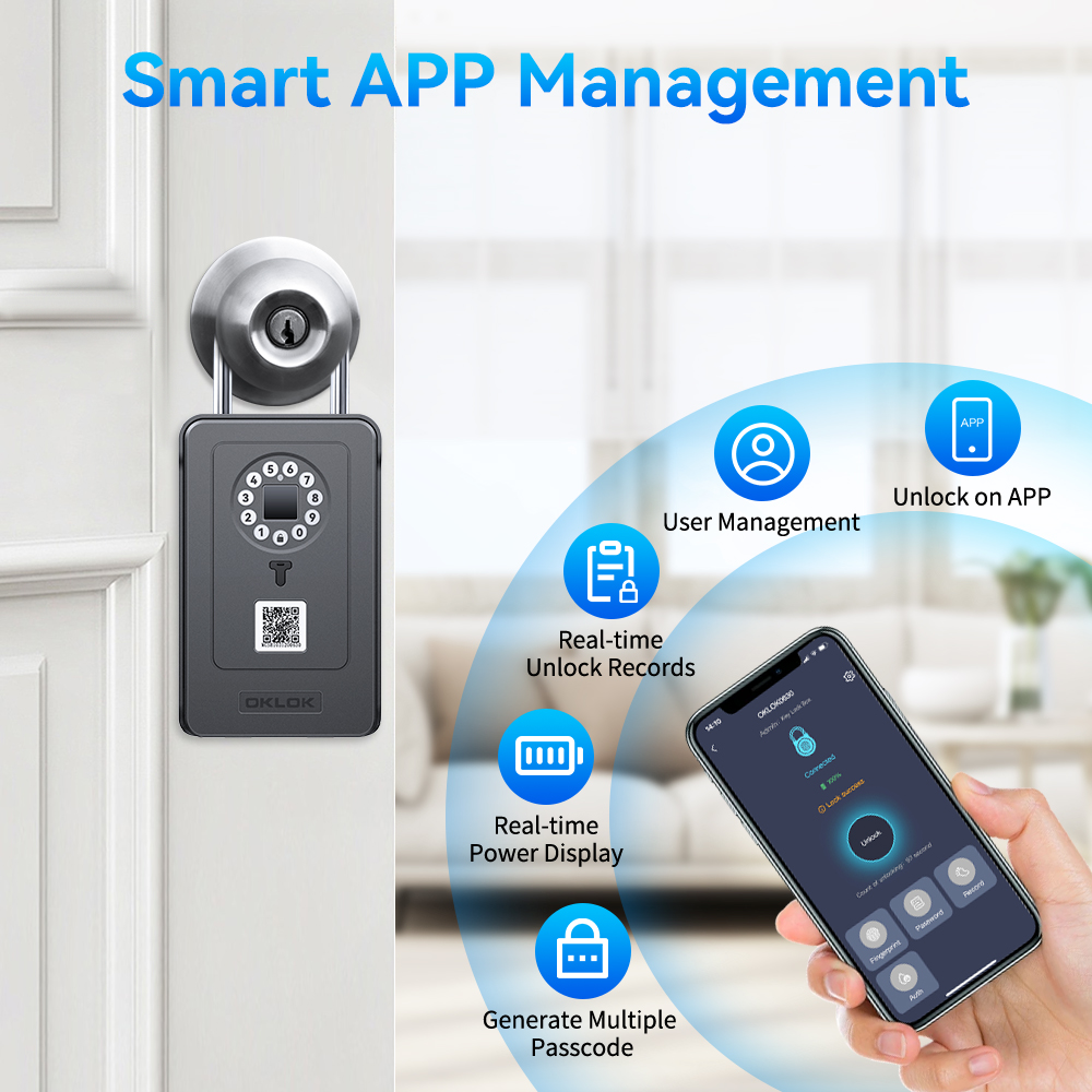 Bluetooth Key Box With Code Lo - Safe Box Digital 评论和价格