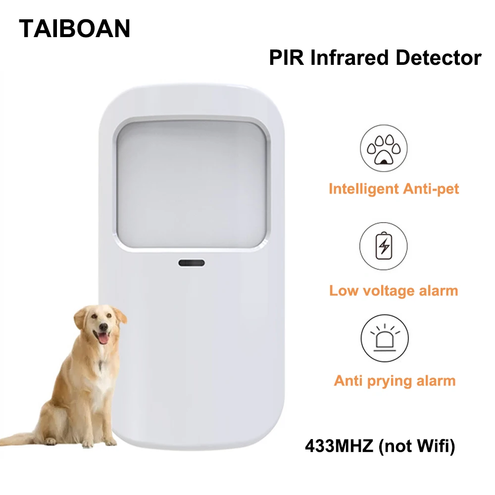White Wireless 433MHz Infrared - Home Security Essential 评论和价格