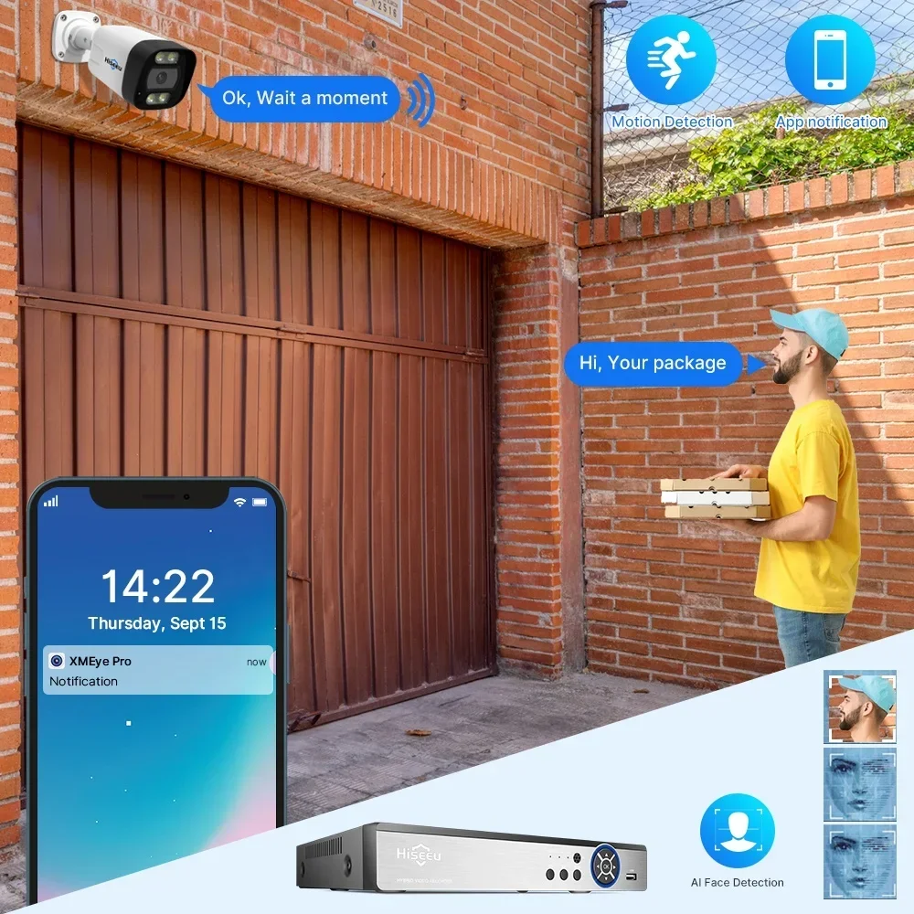 Hiseeu 4K 8channel 8mp Outdoor - Home Security And Camera Systems 评论和价格