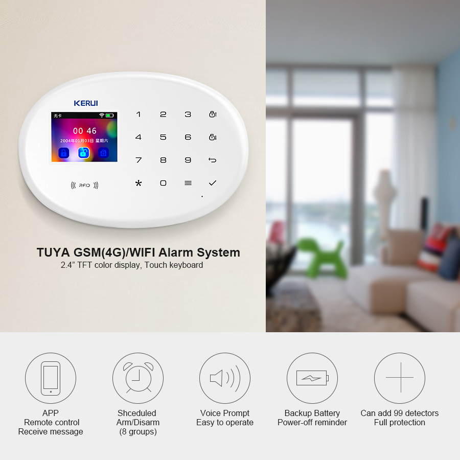 KERUI Home Security Protection - Home Security Group 评论和价格
