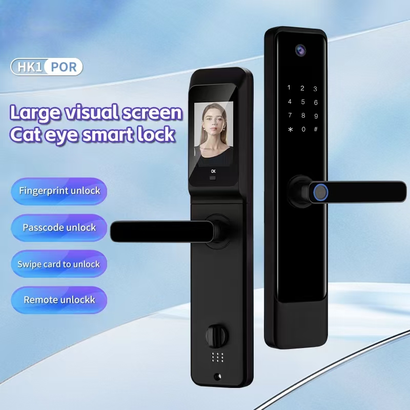 Fingerprint Smart Lock IC Card - Home Security For Apartments 评论和价格