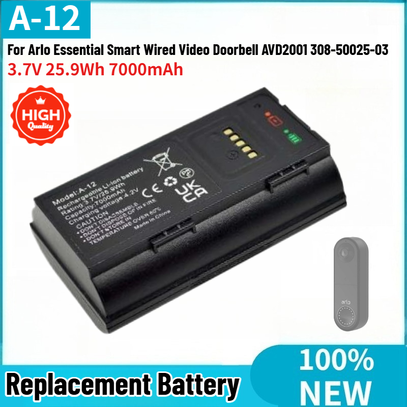 A-12 High Quality Battery 3.7V - Home Security Essential 评论和价格