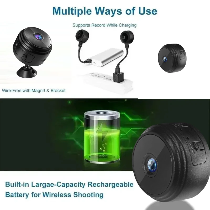 Wifi Surveillance Camera Home  - Home Security For Apartments 评论和价格